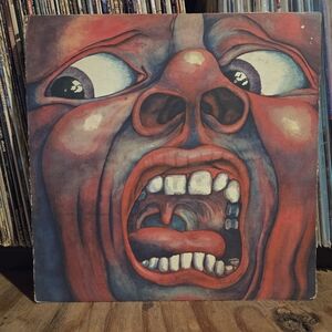 King Crimson in the court of the crimson king vintage vinyl